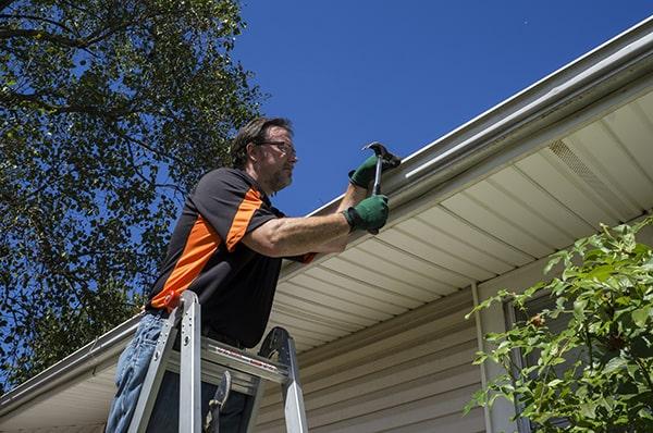 we only use high-quality materials for our gutter repair work